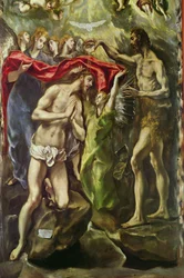 Die Taufe Christi (Detail)